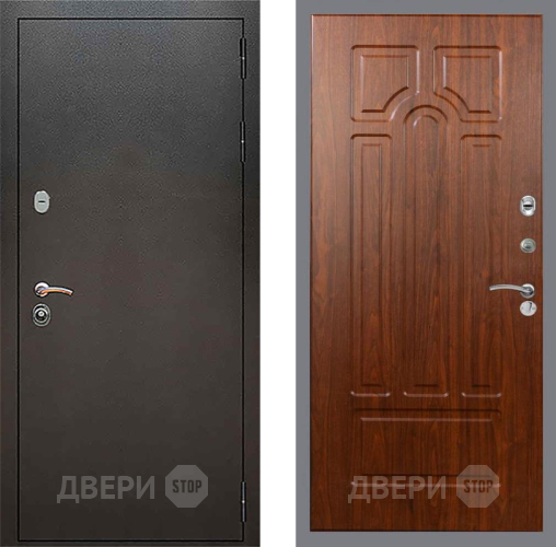 Входная металлическая Дверь Рекс (REX) 5 Серебро Антик FL-58 Морёная берёза в Павловском Посаде