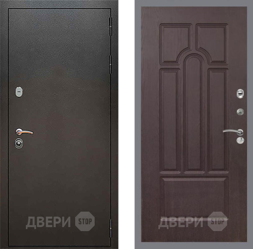 Входная металлическая Дверь Рекс (REX) 5 Серебро Антик FL-58 Венге в Павловском Посаде