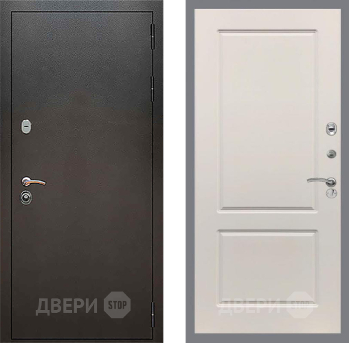 Входная металлическая Дверь Рекс (REX) 5 Серебро Антик FL-117 Шампань в Павловском Посаде