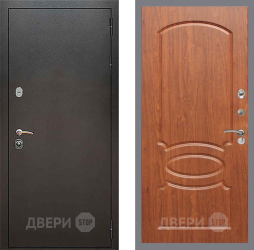 Входная металлическая Дверь Рекс (REX) 5 Серебро Антик FL-128 Морёная берёза в Павловском Посаде