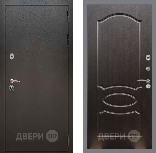 Входная металлическая Дверь Рекс (REX) 5 Серебро Антик FL-128 Венге светлый в Павловском Посаде