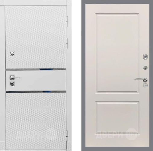 Входная металлическая Дверь Рекс (REX) 15 Силк Сноу FL-117 Шампань в Павловском Посаде