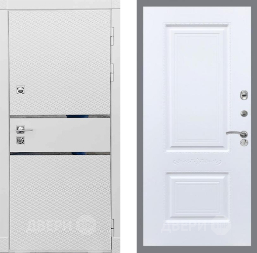 Входная металлическая Дверь Рекс (REX) 15 Силк Сноу Смальта Силк Сноу в Павловском Посаде