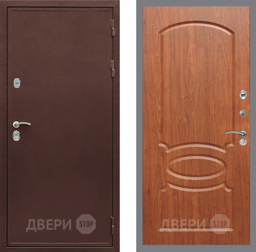 Входная металлическая Дверь Рекс (REX) 5А FL-128 Морёная берёза в Павловском Посаде