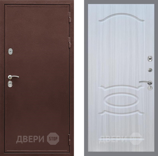 Входная металлическая Дверь Рекс (REX) 5А FL-128 Сандал белый в Павловском Посаде