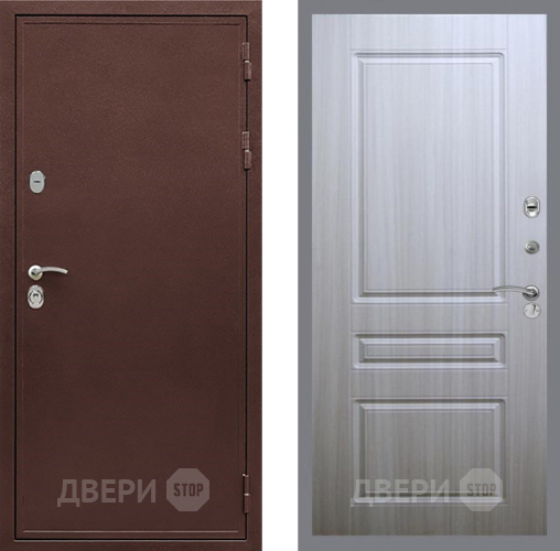 Входная металлическая Дверь Рекс (REX) 5А FL-243 Сандал белый в Павловском Посаде