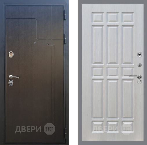 Входная металлическая Дверь Рекс (REX) Премиум-246 FL-33 Лиственница беж в Павловском Посаде