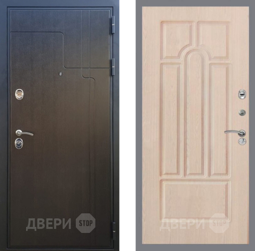 Входная металлическая Дверь Рекс (REX) Премиум-246 FL-58 Беленый дуб в Павловском Посаде