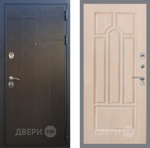 Входная металлическая Дверь Рекс (REX) Премиум-246 FL-58 Беленый дуб в Павловском Посаде