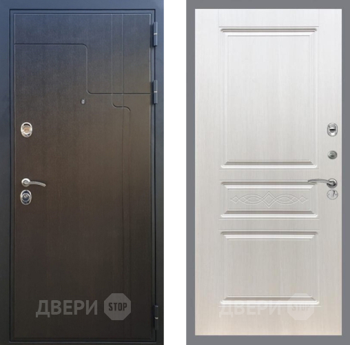 Входная металлическая Дверь Рекс (REX) Премиум-246 FL-243 Лиственница беж в Павловском Посаде