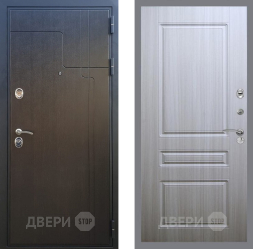 Входная металлическая Дверь Рекс (REX) Премиум-246 FL-243 Сандал белый в Павловском Посаде