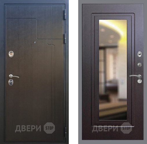 Входная металлическая Дверь Рекс (REX) Премиум-246 FLZ-120 Венге в Павловском Посаде