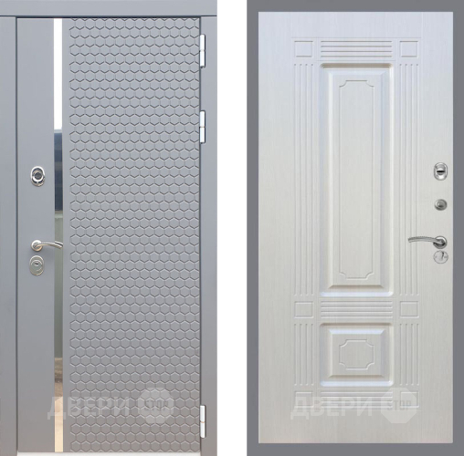 Входная металлическая Дверь Рекс (REX) 24 FL-2 Лиственница беж в Павловском Посаде