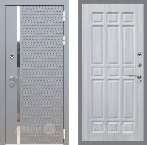 Входная металлическая Дверь Рекс (REX) 24 FL-33 Сандал белый в Павловском Посаде