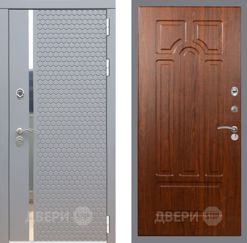 Входная металлическая Дверь Рекс (REX) 24 FL-58 Морёная берёза в Павловском Посаде