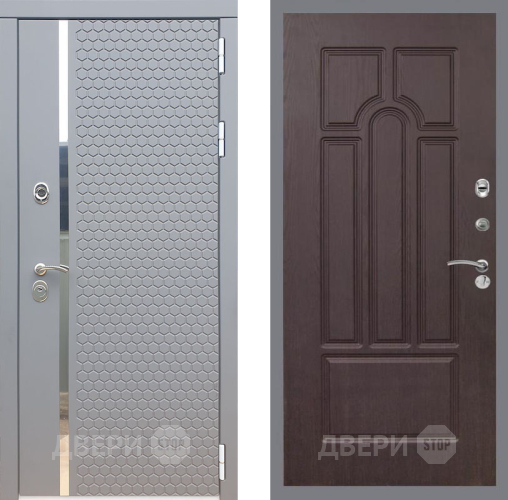 Входная металлическая Дверь Рекс (REX) 24 FL-58 Венге в Павловском Посаде