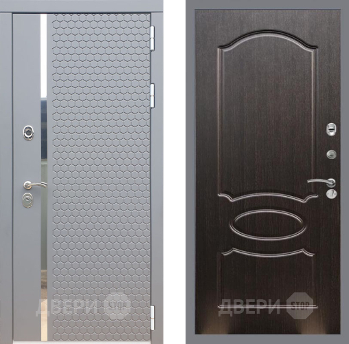 Входная металлическая Дверь Рекс (REX) 24 FL-128 Венге светлый в Павловском Посаде
