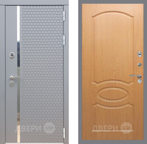 Входная металлическая Дверь Рекс (REX) 24 FL-128 Дуб в Павловском Посаде