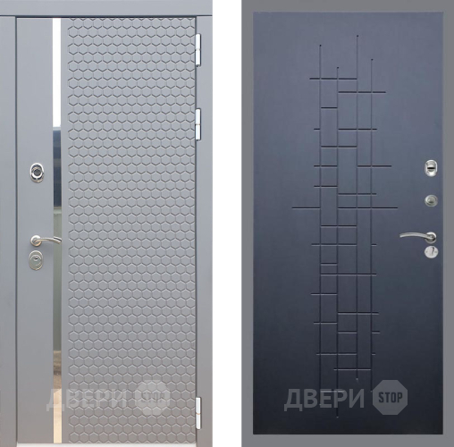 Дверь Рекс (REX) 24 FL-289 Ясень черный в Павловском Посаде