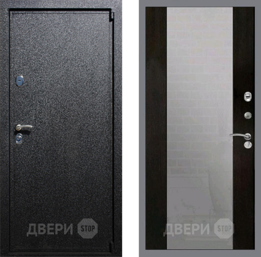 Входная металлическая Дверь Рекс (REX) 3 СБ-16 Зеркало Венге в Павловском Посаде