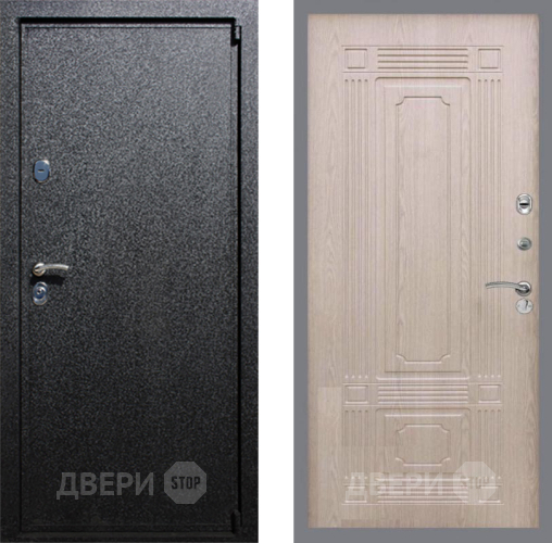 Входная металлическая Дверь Рекс (REX) 3 FL-2 Беленый дуб в Павловском Посаде