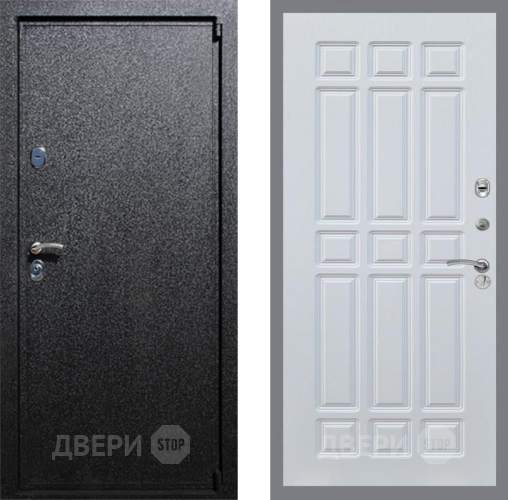 Входная металлическая Дверь Рекс (REX) 3 FL-33 Белый ясень в Павловском Посаде