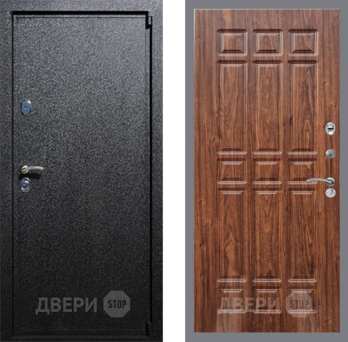 Дверь Рекс (REX) 3 FL-33 орех тисненый в Павловском Посаде
