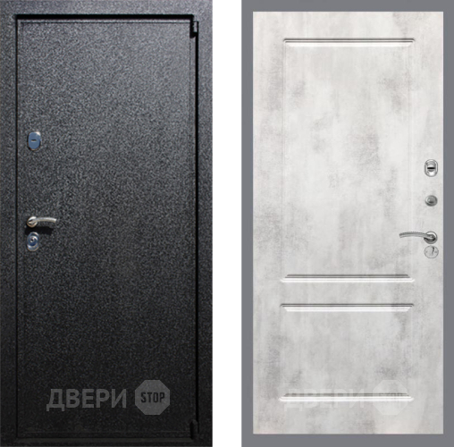 Входная металлическая Дверь Рекс (REX) 3 FL-117 Бетон светлый в Павловском Посаде