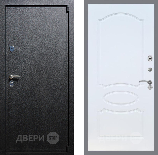 Входная металлическая Дверь Рекс (REX) 3 FL-128 Белый ясень в Павловском Посаде