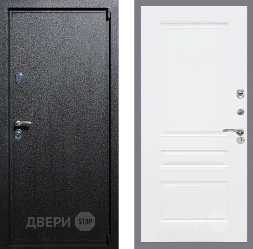 Входная металлическая Дверь Рекс (REX) 3 FL-243 Силк Сноу в Павловском Посаде