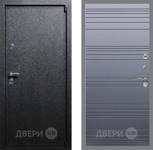 Входная металлическая Дверь Рекс (REX) 3 Line Силк титан в Павловском Посаде