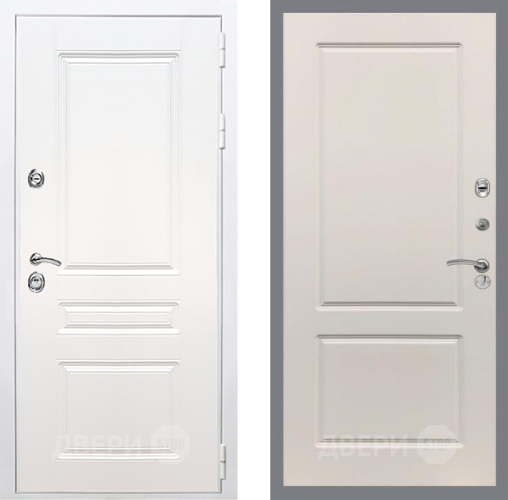 Входная металлическая Дверь Рекс (REX) Премиум-н Силк Сноу FL-117 Шампань в Павловском Посаде