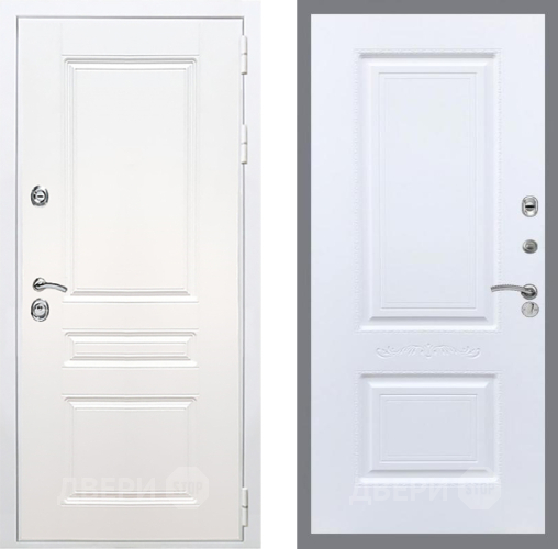 Входная металлическая Дверь Рекс (REX) Премиум-н Силк Сноу Смальта Силк Сноу в Павловском Посаде