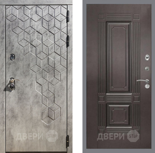 Входная металлическая Дверь Рекс (REX) 23 FL-2 Венге в Павловском Посаде