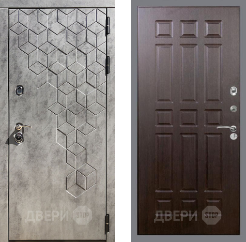 Входная металлическая Дверь Рекс (REX) 23 FL-33 Венге в Павловском Посаде