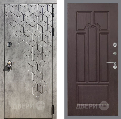 Входная металлическая Дверь Рекс (REX) 23 FL-58 Венге в Павловском Посаде