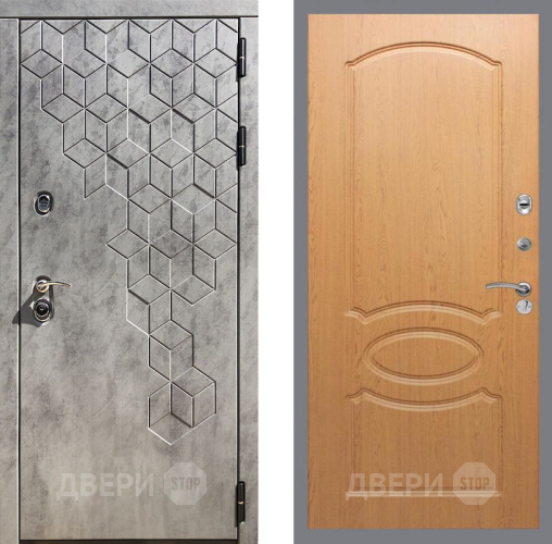 Входная металлическая Дверь Рекс (REX) 23 FL-128 Дуб в Павловском Посаде