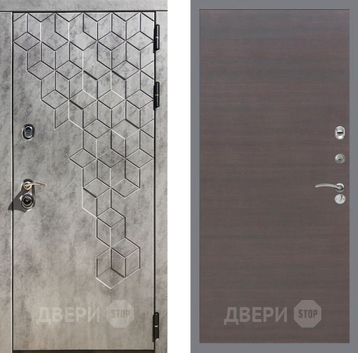 Дверь Рекс (REX) 23 GL венге поперечный в Павловском Посаде