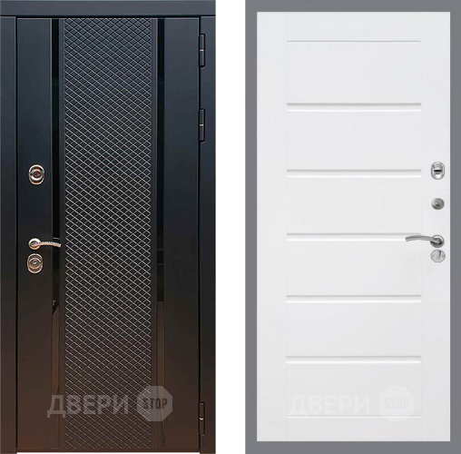 Входная металлическая Дверь Рекс (REX) 25 Сити Белый ясень в Павловском Посаде