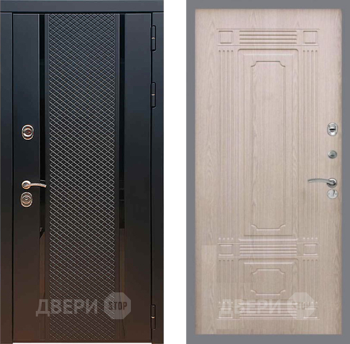 Входная металлическая Дверь Рекс (REX) 25 FL-2 Беленый дуб в Павловском Посаде