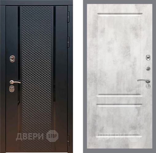 Входная металлическая Дверь Рекс (REX) 25 FL-117 Бетон светлый в Павловском Посаде