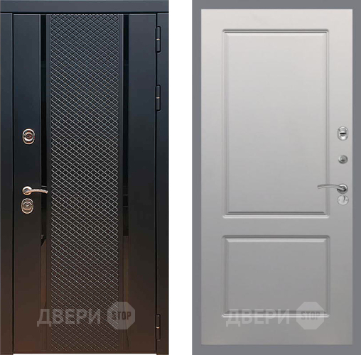 Входная металлическая Дверь Рекс (REX) 25 FL-117 Грей софт в Павловском Посаде