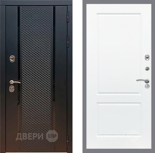Входная металлическая Дверь Рекс (REX) 25 FL-117 Силк Сноу в Павловском Посаде