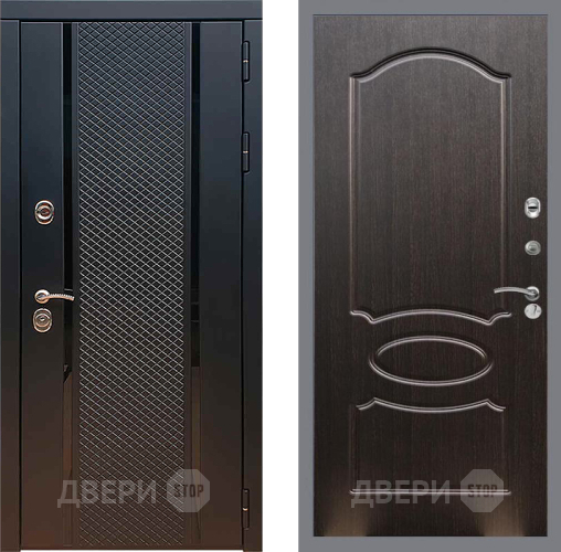 Входная металлическая Дверь Рекс (REX) 25 FL-128 Венге светлый в Павловском Посаде