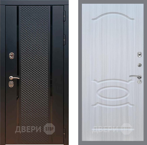 Входная металлическая Дверь Рекс (REX) 25 FL-128 Сандал белый в Павловском Посаде