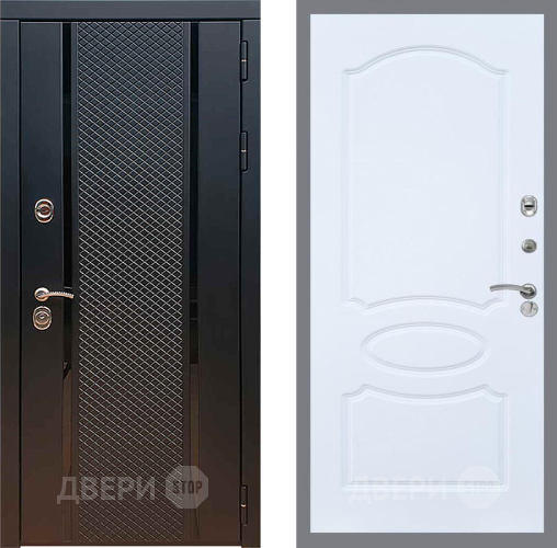 Входная металлическая Дверь Рекс (REX) 25 FL-128 Силк Сноу в Павловском Посаде