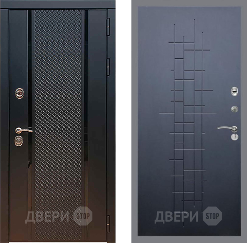 Входная металлическая Дверь Рекс (REX) 25 FL-289 Ясень черный в Павловском Посаде