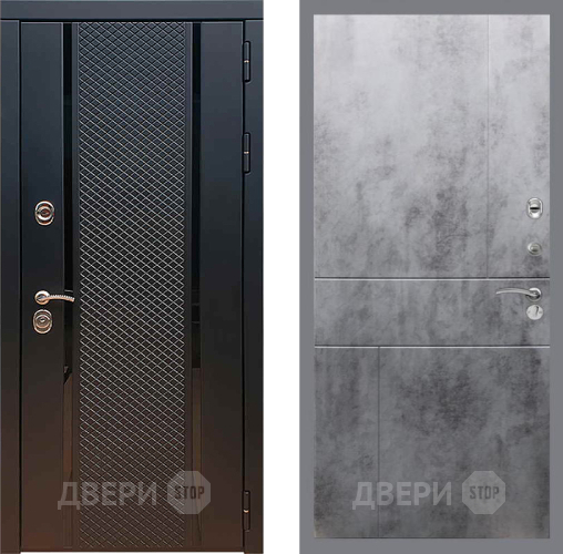 Входная металлическая Дверь Рекс (REX) 25 FL-290 Бетон темный в Павловском Посаде