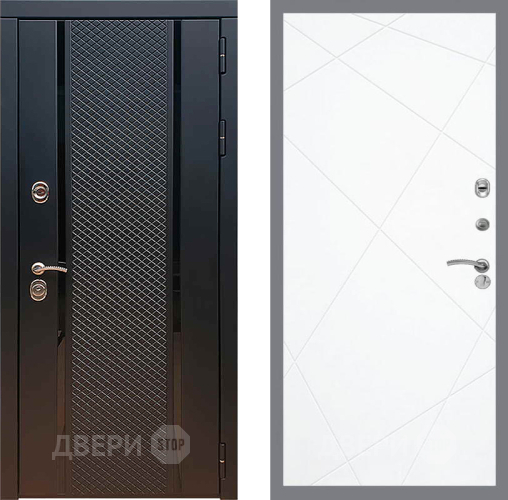 Входная металлическая Дверь Рекс (REX) 25 FL-291 Силк Сноу в Павловском Посаде