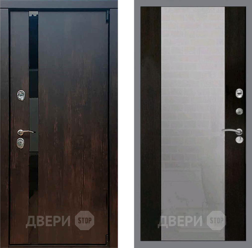 Входная металлическая Дверь Рекс (REX) 26 СБ-16 Зеркало Венге в Павловском Посаде